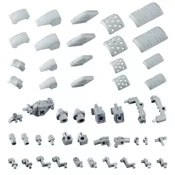 Товары поддержки моделирования MSG Mecha supply 07 Ex Armor A НЕмасштабная пластиковая модель