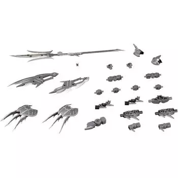 Товары поддержки моделирования MSG Тяжелое оружие Подразделение 21 Снаряжение дракона Рюуби Общая длина примерно. 235 мм НЕмасштабная пластиковая модель