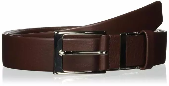 Товары Stretch Made in Stretch Omega Dark Подходит для талии до 95 см по японским размерам [Кожа Moriya] Мужской ремень, Япония, (Мусоу), коричневый, (эквивалент SM)
