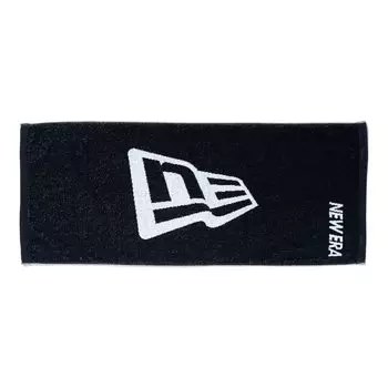 Towel BOXED FACE TOWEL BLK 23J Black Free Size [New Era] Men s