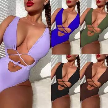 Toxika New Bikini Body Бикини с полыми бретелями Цельный купальник