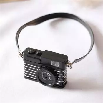 Toy 1/12 Doll Doll SLR Camera Dollhouse Miniature Camera Mini Doll Camera Miniature Digital Camera Style 3