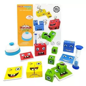 Toy Attic Happy Face Rubik s Cube, популярная корейская игра