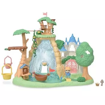 Toy Awards 2023 Категория игрушек-персонажей Excellence EPOCH Sylvanian Families Семейное путешествие домой Водопад в секрете Co75 ST Mark Сертификация 3 года
