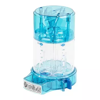 Toy Box Piggy Bank Blue 13 x 15 x 18.7 cm 1047C Zenibetsu Bank Toridashi-kun Plastic 458.13 Ages 6 and up