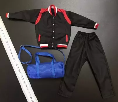 Toy Hobby scale action figure XxXtoys F001 Basketball club activities Sports pants and Boston bag set and head not [TOYBARJAPAN] 1/6 etc. jacket,