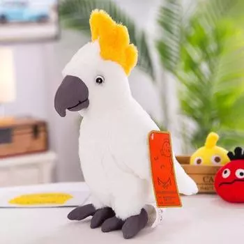 Toy Parrot Plush Toy Simulation Plush Stuffed Doll Wild Animal Stuffed Toys Parrot Plush Doll