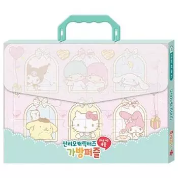 Toy & Puzzle Sanrio Characters Bag Puzzle Sweet Home, Korean popular puzzles