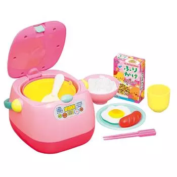 Toy Royal eat rice Washihanki set Kitchen set Realistic sounds Let s (pretend play/play house) (rice bowl/accessories included) розовый