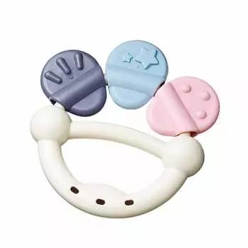 Toy Royal Grayish Basic toy Slick Teething Gray (Washable/Teeth Hardening) Disinfectable Toy (Easy to Grip/Soft) Baby Baby Dull Color