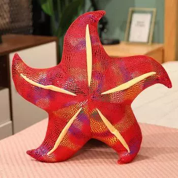 Toy Starfish Plush Doll Starfish Stuffed Toys Marine Animal Plush Toy Sleeping Back Cushion