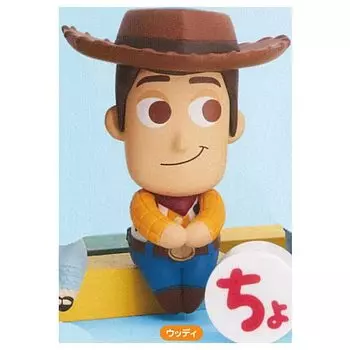Toy Story Gacha Gacha Capsule Toy Chokkori-san Fig. [1. Woody] (single item)