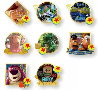Toy Story Pins Collection Box of 8