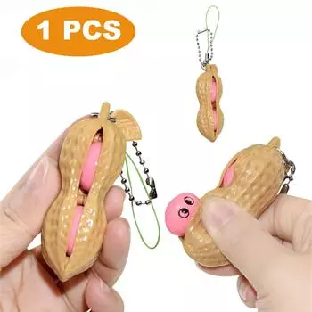 Toy Stress Relief Toys Keychain Improve Focus Officer Toy 7x2x1.5cm