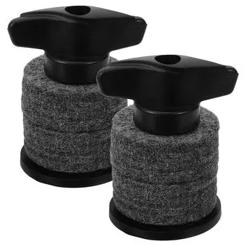 TOYANDONA Чехлы для барабанных тарелок 2 комплекта Пластиковая стойка для барабанных тарелок Аксессуары для перкуссии