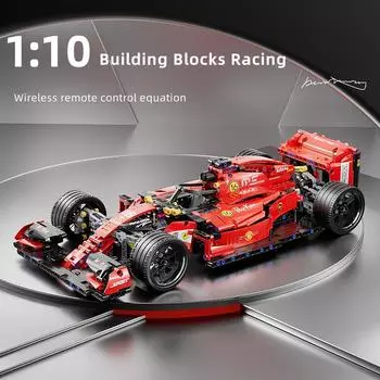 ToylinX F1 RC гоночные машины 1163 шт строительные наборы MOC пульт дистанционного управления строительные блоки автомобиль крутая коллекционная модель машин наборы игрушки