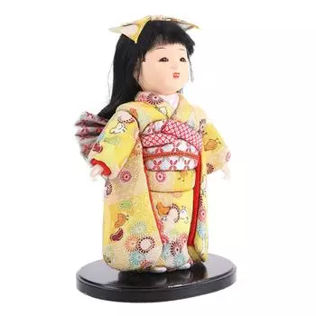 TOYMYTOY Японская кукла, украшение для приборной панели, японская кукла-гейша, украшения, кимоно, детская кукла, японская кукла, украшение для стола, японский