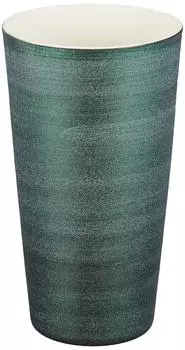 Toyo Ceramic Arita Ware Densaku Kiln Tumbler Large 500ml Armor Green Made in Japan Approx. Date Masamune