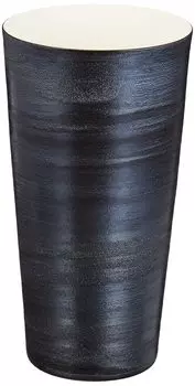 Toyo Ceramics Arita Ware Densaku Kiln Tumbler Small 400ml Armor Silver Made in Japan Approx. Toyotomi Hideyoshi