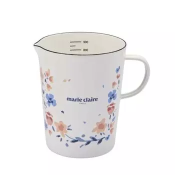 Toyo Enamel Marie Claire Enamel Measuring Cup Fleurette L MCY-08