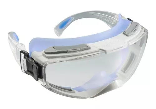 TOYO Hyper Glass Blue Clear с вентиляцией, стандарт JIS, изделие № 1395, открывающееся/закрывающееся