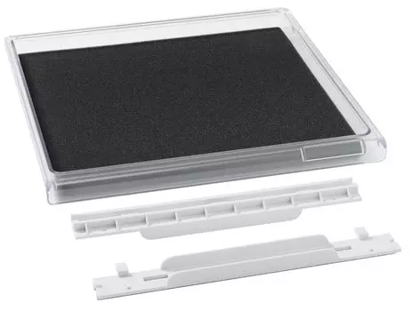 Toyo Living Storage Option Ящик Полка L Прозрачный Влагостойкий (Рельсовый белый) OP-AD-D(L)-WH