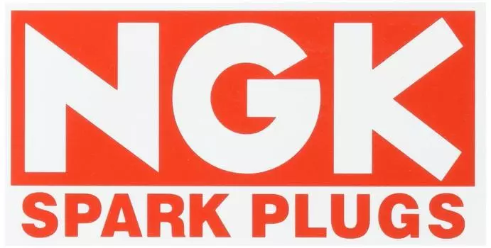 Toyo Mark NGK Sticker 4.3 x 2.2 inches (110 x 55 mm) GA-87