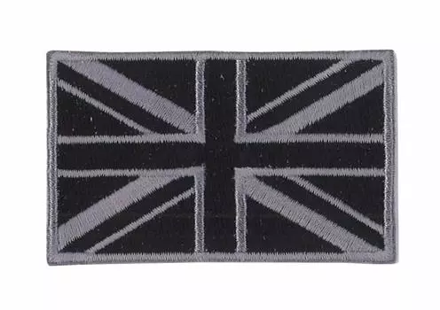 Toyo Mark Seisakusho UK Monochrome Embroidery Patch Iron-on WP-22