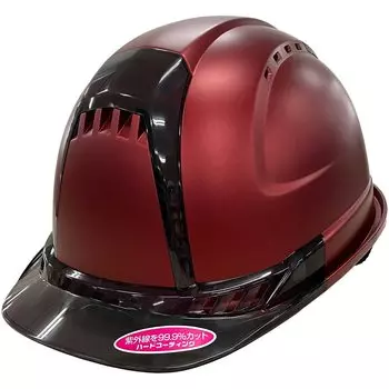 TOYO SAFETY Металлический матовый шлем красный № 391FSMMRD красный