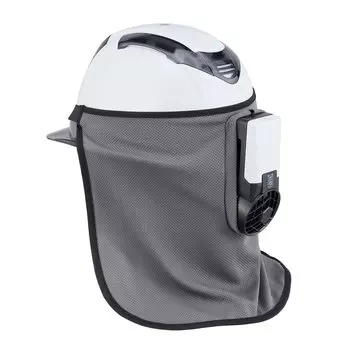 Toyo Safety TOYO Нагнетатель воздуха на шлем с защитой от жары, белый № 7705 белый
