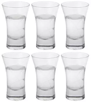 Toyo Sasaki Glass 09112-78 Cold Sake Glass, 4.3 fl oz (110 ml), Kiriko Cup, Susuki and Moonkiriko, Made in Japan, Pack of 6