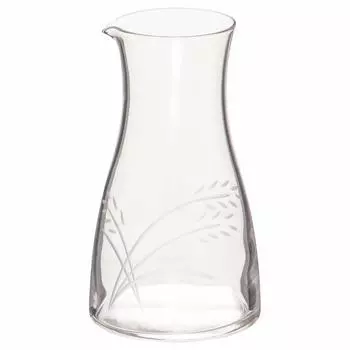 Toyo Sasaki Glass Cold Sake Carafe Cold Sake Container 310ml Made in Japan Dishwasher Safe Carafe Sake Carafe Tokkuri 00247-C674