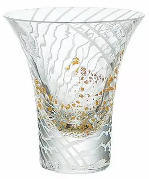 Toyo Sasaki Glass Edo Glass Yachiyo Kiln Cup Yukimi Sake 85ml Made in Japan Sake Cup Sake Glass Glass Cup Gift Present Present Respect for the Aged