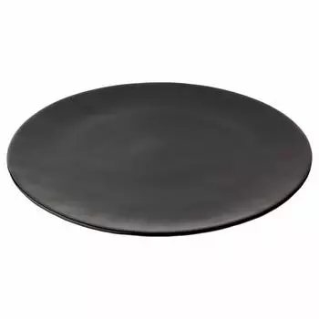 Toyo Sasaki Glass Large Plate Universe Plate 300 Black 30cm 46066BK