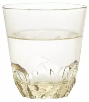 Toyo Sasaki Glass On the Rocks Glass Amber 315ml Authentic Shochu Doraku Amber Made in Japan Dishwasher Safe P-33143GY-JAN-P