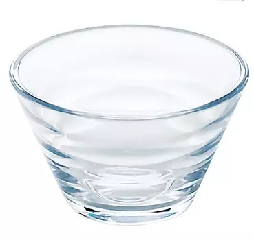 Toyo Sasaki Glass Plate Ruffin Amuse Ball Set of Made in Dishwasher Soba Small Deep Glass Tableware 72, Япония, Безопасный, Дроссель, Чаша, Тарелка, Тарелка,