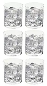 Toyo Sasaki Glass Rocks Glass Toccata On The Rocks 300ml Set of 6 Made in Japan Shochu Glass Whiskey Glass Glass Cup Glass Cup Commercial Glass L50-09