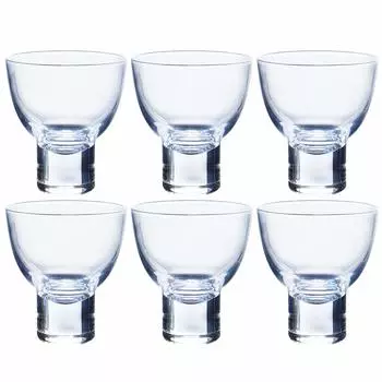 Toyo Sasaki Glass Sake Glass 120ml Made in Japan 10304 Set of 6