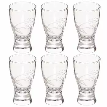 Toyo Sasaki Glass Sake Glass Cold Sake Container Cold Sake Glass 75ml Set of 6 Made in Japan Dishwasher Safe Sake Cup Ochoco Sake Glass 09453-C674