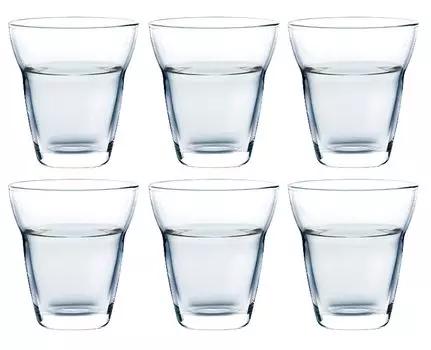 Toyo Sasaki Glass Sake Glass Sake Cup Cold Sake Glass 70ml Set of 6 Made in Japan Dishwasher Safe Cup Ochoco Sake Glass Commercial Glass B-00310