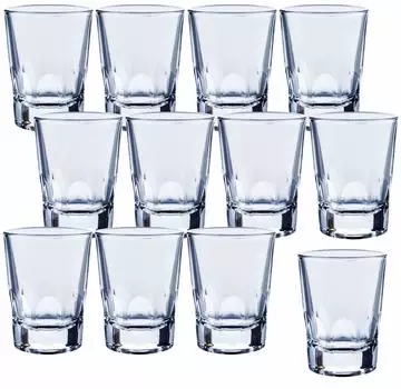 Toyo Sasaki Glass Shot Glass 60ml Laut Made in Japan Dishwasher Safe P-01105-E102