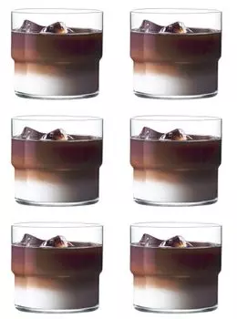 Toyo Sasaki Glass Tumbler, Fino, Dishwasher Safe, Made in Japan, 10.1 fl oz (315 ml), Set of 6 B-21127CS