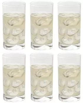 Toyo Sasaki Glass Tumbler Glass Sun Nouveau Tumbler 300ml Set of 6 Made in Japan Dishwasher Safe Unbreakable Glass Cup Glass Juice Glass Commercial
