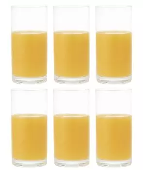 Toyo Sasaki Glass Tumbler Glass Toccata Tumbler 240ml Set of 6 Made in Japan Glass Cup Beer Glass Commercial Glass L50-08