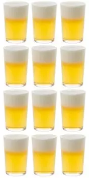 Toyo Sasaki Glass Tumbler Glass Tumbler 180ml Set of 12 Made in Japan Dishwasher Safe Glass Cup Beer Glass Commercial Glass 01106
