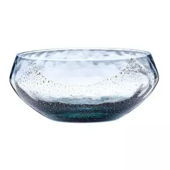 Toyo Sasaki Glass Yachiyo Kiln Round Cup Navy 10368LBS (Iron Blue)