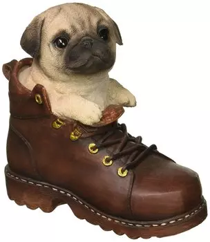 Toyo Sekiso Object Украшение Собака Мопс 14251 17,58,416,1 см