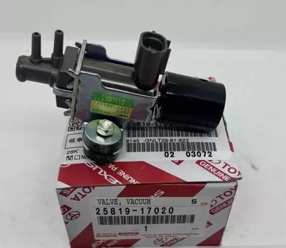 Toyota 25819-17020 LAND CRUISER FZJ7# КЛАПАН В СБОРЕ, РЕГУЛИРУЮЩИЙ ВАКУУМ OEM Оригинал