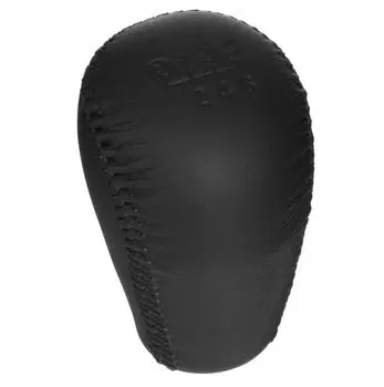 Toyota 33504-12250-B0 6 Speed Black Leather Shift Knob OEM Genuine Car Parts