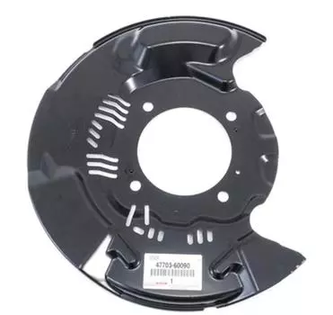 Toyota 47703-60090 Cover sub assy Disc brake dust, front RH OEM Genuine Parts